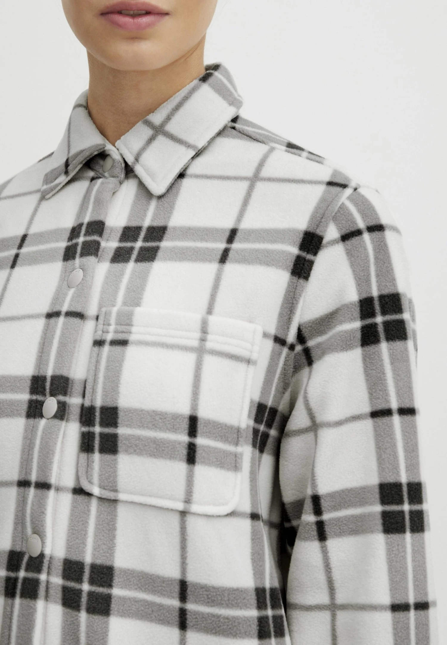 OXMO OxchiaGiacca In PileAsphalt Donna Felpe 1OX21I02I-C11 4 OXMO OxchiaGiacca In PileAsphalt Donna Felpe 1OX21I02I-C11 - immagine 4