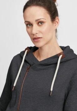 OXMO OxvickyFelpa Con ZipDar Grey M Donna Felpe 1OX21J00E-C11 -Zalando outlet 8cd99c15707d46519455494b379a9ff6