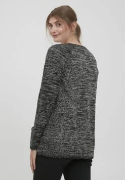 OXMO Oxdanila - Cardigan - Black -Zalando outlet 8fb91685103a43ffa9f0e4bb094a502e