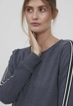 OXMO OxgabitaFelpaInsignia Blue Melange Donna Felpe 1OX21J00Q-K11 -Zalando outlet 9088503a8bdd4ba9a471f7e299024f93