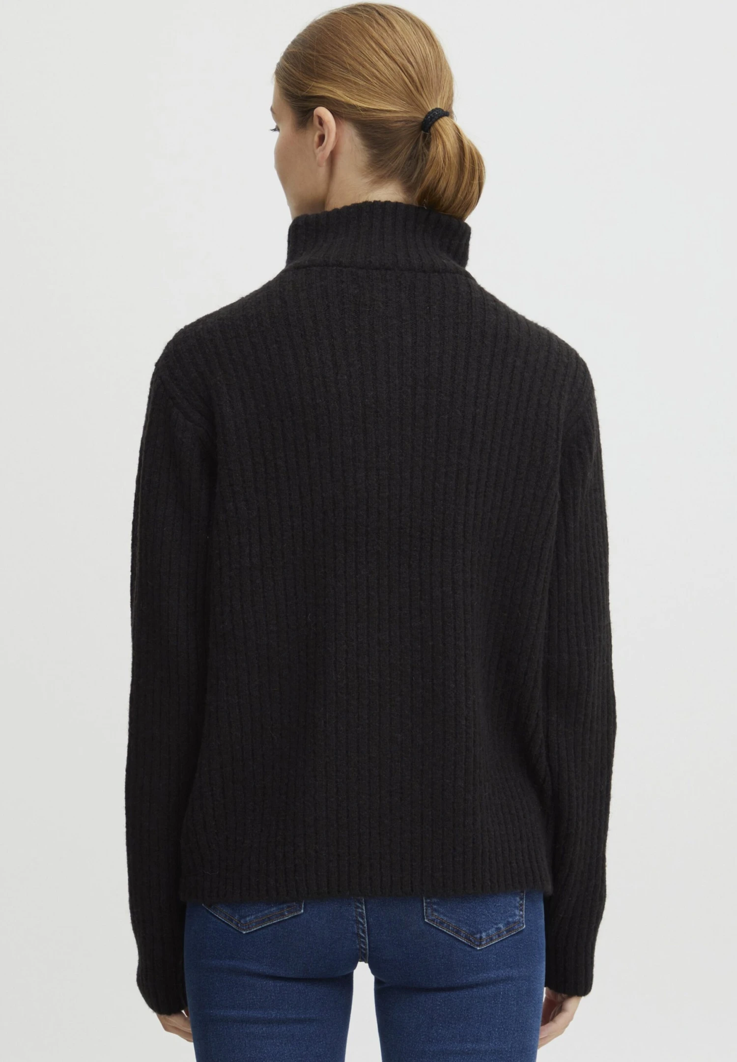 OXMO OxsalineMaglioneBlack Donna Maglieria 1OX21I02M-Q12 3 OXMO OxsalineMaglioneBlack Donna Maglieria 1OX21I02M-Q12 - immagine 3