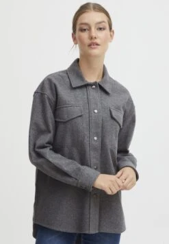 OXMO ValenCardiganMedium Grey Melange Donna Maglieria 1OX21I02B-C11