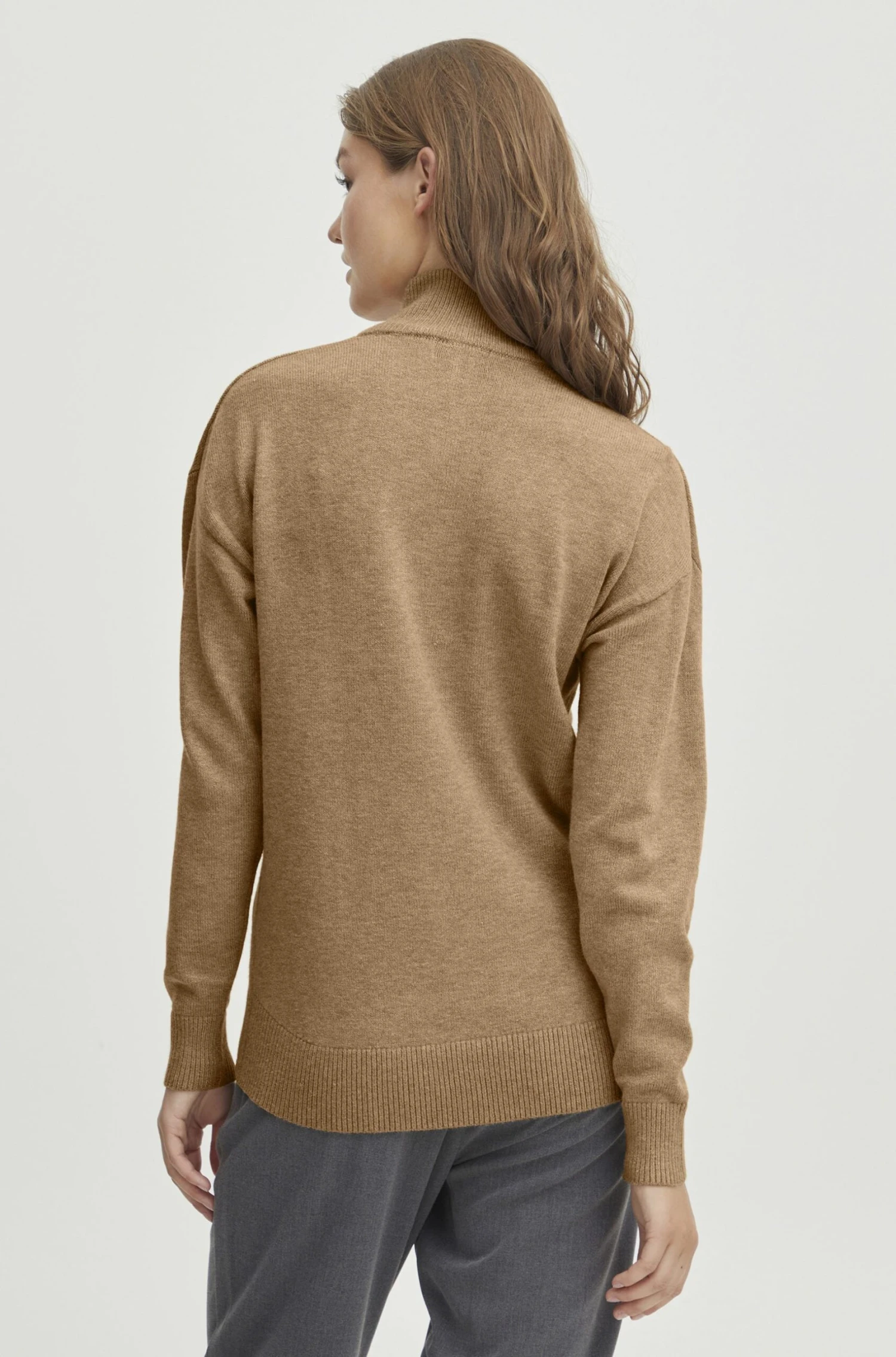 OXMO RitaMaglioneTannin Melange Donna Maglieria 1OX21I02H-B11 3 OXMO RitaMaglioneTannin Melange Donna Maglieria 1OX21I02H-B11 - immagine 3