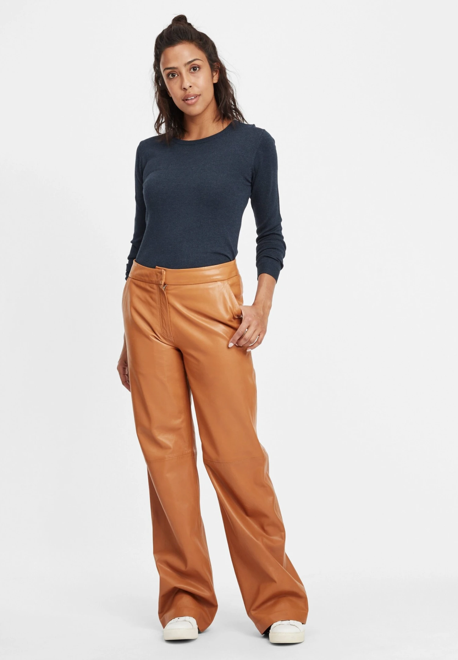 OXMO Oxedda - Maglione - Ins Bl Mel 2 OXMO Oxedda - Maglione - Ins Bl Mel - immagine 2