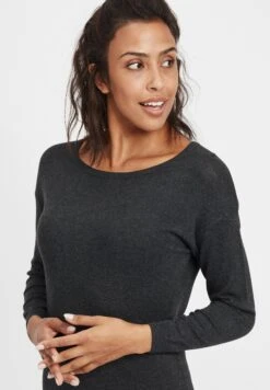 OXMO OxellaAbito In MagliaDar Grey M Donna Vestiti 1OX21C00I-C13 -Zalando outlet 95da46f286e546a0a7523879889f4e5f