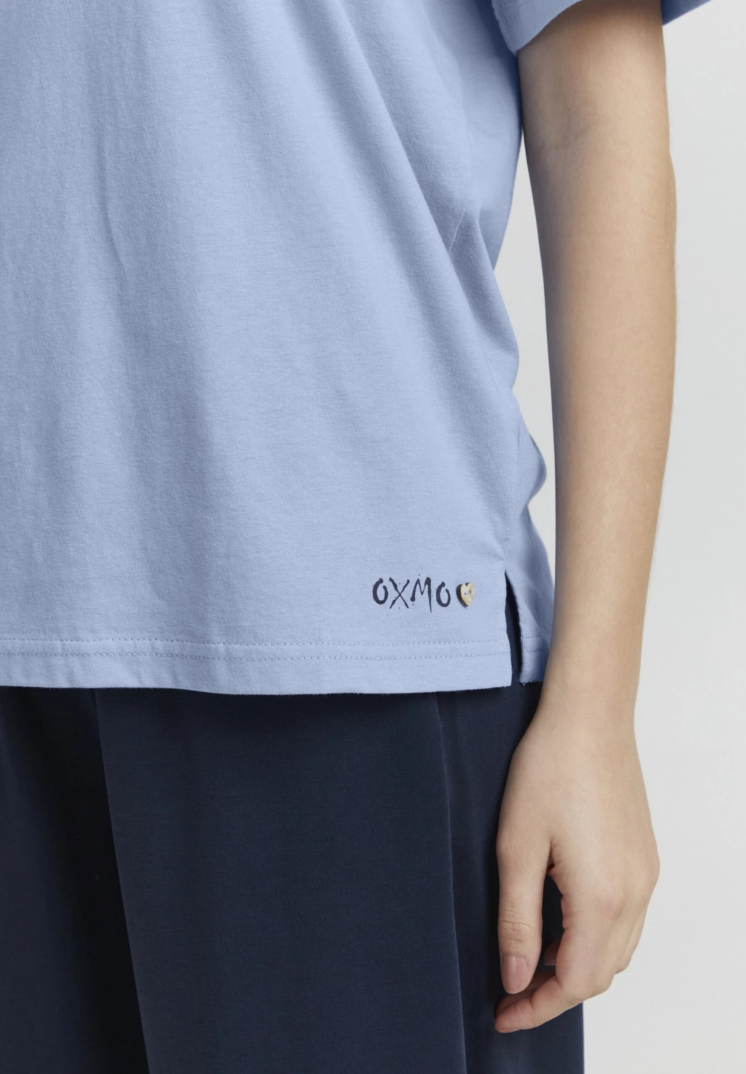 OXMO Pinala - T-Shirt Basic - Bel Air Blue 5 OXMO Pinala - T-Shirt Basic - Bel Air Blue - immagine 5