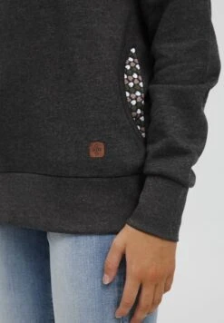 OXMO OxulrikaFelpa Con CappuccioDark Grey Melange Donna Felpe 1OX21J016-C12 -Zalando outlet 979b95e20575496982ddd95cb24724ea