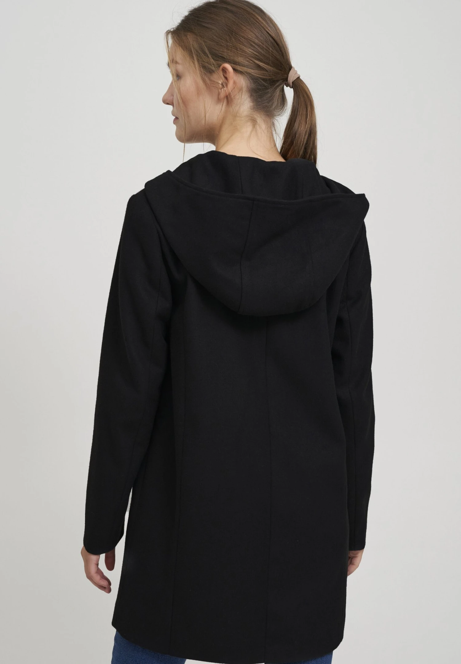 OXMO OxnelinaCappotto InvernaleBlack Donna Cappotti 1OX21U00V-Q11 3 OXMO OxnelinaCappotto InvernaleBlack Donna Cappotti 1OX21U00V-Q11 - immagine 3