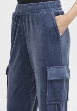 OXMO Itala Pantaloni CargoCrown Blue Donna Pantaloni 1OX21A01B-K11 -Zalando outlet 990d4f7d26be425d83e9369d7a0954be