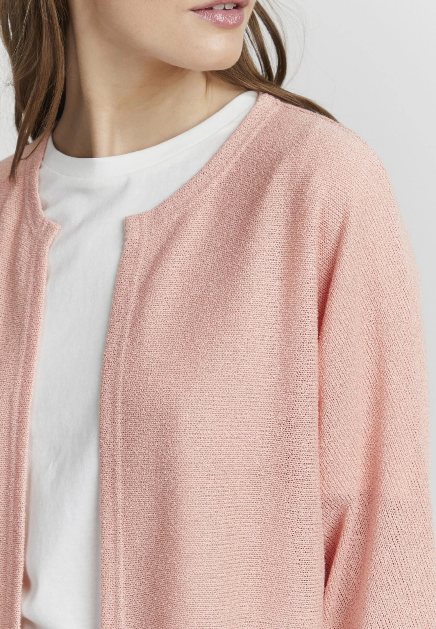 OXMO KikeCardiganCoral Cloud Donna Maglieria 1OX21I025-J11 4 OXMO KikeCardiganCoral Cloud Donna Maglieria 1OX21I025-J11 - immagine 4