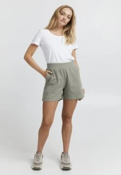 OXMO Wim - Shorts - Seagrass -Zalando outlet 9ec24232639a44ffb18859725c746a64