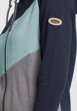 OXMO OxaggiFelpa Con ZipInsignia Blue Donna Felpe 1OX21J00V-K11 -Zalando outlet 9efc8eb3082a4e04be465dbf680899f3