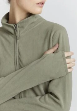 OXMO Oxrikka - Giacca In Pile - Seagrass -Zalando outlet 9fb967cd53cd4f18bb406158f5ca11a9