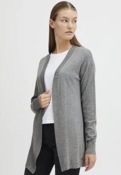OXMO OxkatCardiganMid Grey Melange Donna Maglieria 1OX21I02S-C11