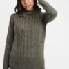 OXMO OxcableFelpa Con CappuccioDark Grey Donna Felpe 1OX21I011-C11