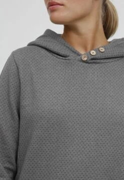 OXMO Oxvera - Felpa Con Cappuccio - Medium Grey Melange -Zalando outlet a35cd3190eb449809dd0e1c9bdbf0984