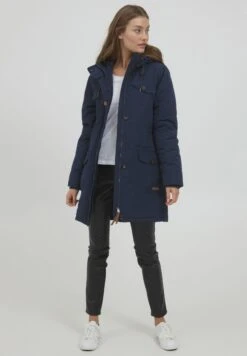 OXMO OxtalaCappotto InvernaleDress Blues Donna Cappotti 1OX21U00Z-K11 -Zalando outlet a4481f84d5424d45871762c9fea476d0