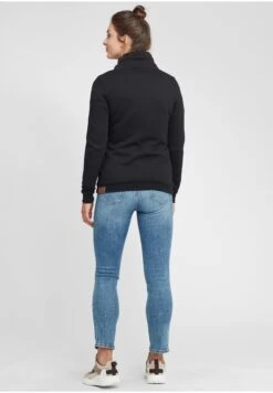 OXMO OxvickyFelpa Con ZipBlack Donna Felpe 1OX21J00A-Q11 -Zalando outlet a4a2093d8a7140fda10efd11ac67d303