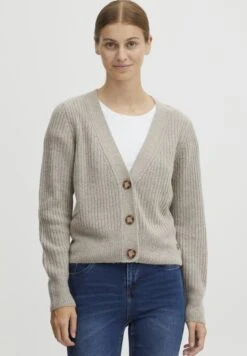 OXMO Oxnorene - Cardigan - Cement Melange