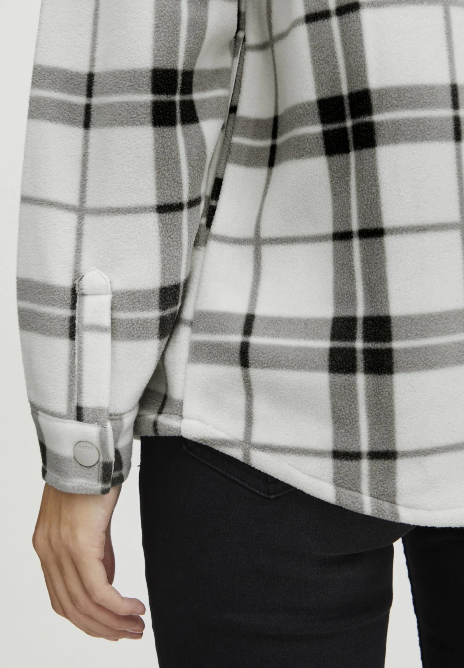 OXMO OxchiaGiacca In PileAsphalt Donna Felpe 1OX21I02I-C11 5 OXMO OxchiaGiacca In PileAsphalt Donna Felpe 1OX21I02I-C11 - immagine 5