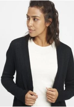 OXMO Oxneli - Cardigan - Black -Zalando outlet a557231e7db14a99a5ec2ab8fa84afe1