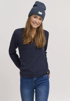 OXMO BieneBerrettoInsignia Blue Melange Donna Cappelli E Foulard 1OX51B002-K11