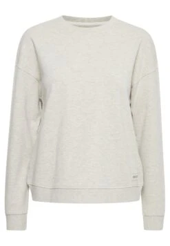 OXMO OxgrynetFelpaOyster Grey Melange Donna Felpe 1OX21J011-C11 -Zalando outlet a949f39204fa41198533d649c9bad201