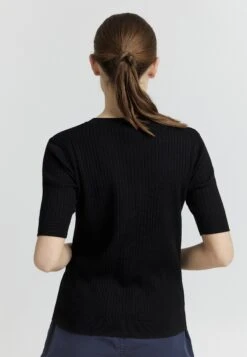 OXMO Riona - T-Shirt Basic - Black -Zalando outlet a9d63ff82f8142b78387895dee55663a