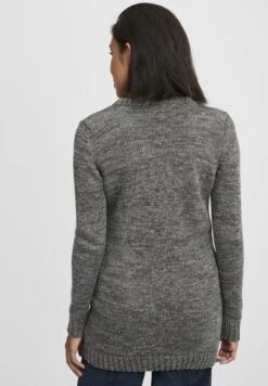 OXMO OxphilemonaCardiganDark Grey Donna Maglieria 1OX21I00O-C11 -Zalando outlet b0528bcc4ee3477cbb94762767ea62a1