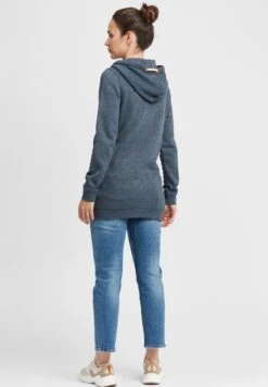 OXMO Oxvicky - Felpa Con Zip - Ins Bl Mel -Zalando outlet b13ffda5bfdb4548b5de01581859a45a