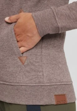 OXMO OxvickyFelpa Con CappuccioSparrow M Donna Felpe 1OX21J00I-O11 -Zalando outlet b1aa335afc6b426ba8576b449016e48c