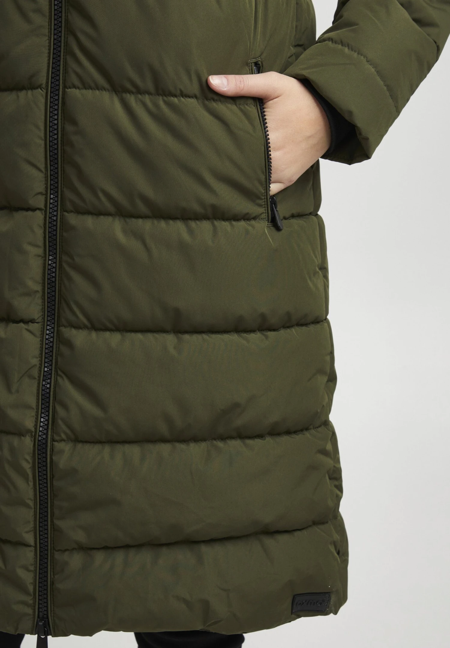 OXMO Oxsoliana - Cappotto Invernale - Dusty Olive 5 OXMO Oxsoliana - Cappotto Invernale - Dusty Olive - immagine 5