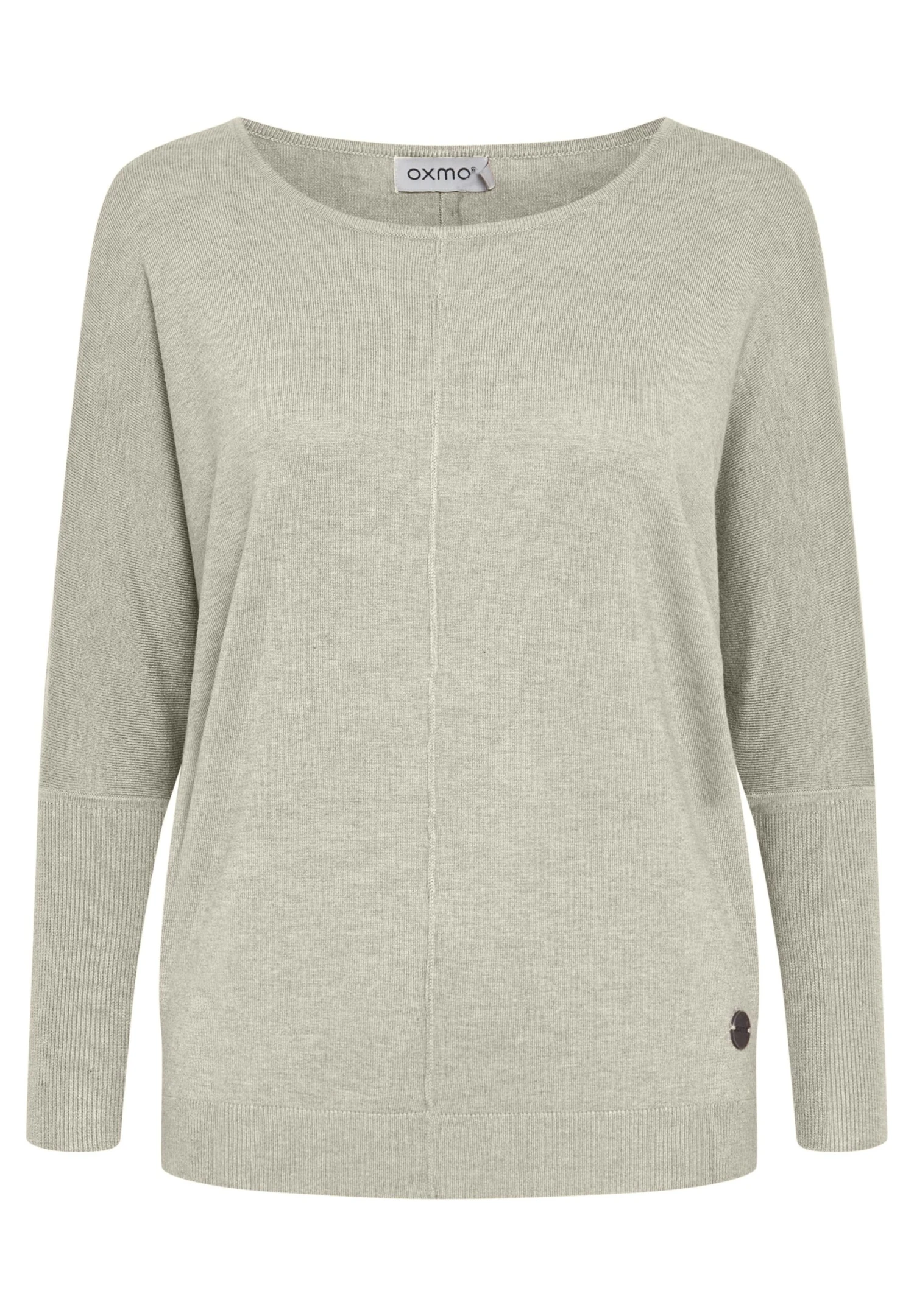 OXMO OxherdisMaglioneOyster Grey Melange Donna Maglieria 1OX21I02A-Q11 6 OXMO OxherdisMaglioneOyster Grey Melange Donna Maglieria 1OX21I02A-Q11 - immagine 6