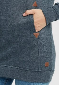 OXMO Oxvicky - Felpa Con Cappuccio - Ins Blu M -Zalando outlet b61073c322a642d697cd812a86e7e91d