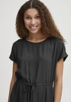 OXMO OxelviraVestito EstivoBlack Donna Vestiti 1OX21C013-Q12 -Zalando outlet b84a8e6ac629432c924e5a6f18142790