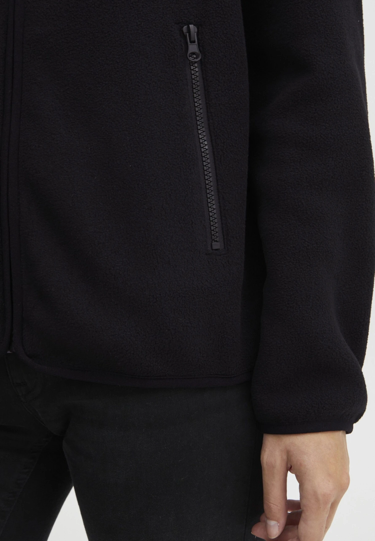 OXMO OxnymfeGiacca In PileBlack Donna Felpe 1OX21G01C-Q11 5 OXMO OxnymfeGiacca In PileBlack Donna Felpe 1OX21G01C-Q11 - immagine 5