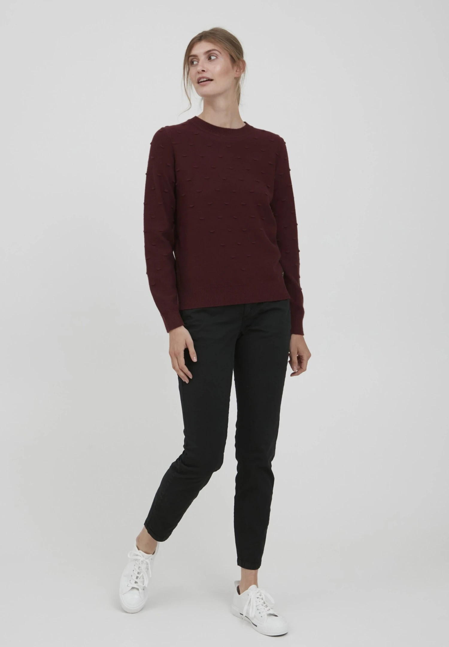 OXMO OxdottaMaglioneChocolate Truffle Donna Maglieria 1OX21I00W-O11 2 OXMO OxdottaMaglioneChocolate Truffle Donna Maglieria 1OX21I00W-O11 - immagine 2