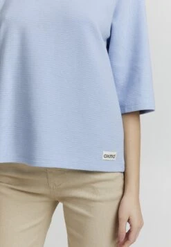 OXMO JonneT-Shirt BasicKentucky Blue Donna T-shirt E Top 1OX21D016-K11 -Zalando outlet b93dc3785dee488b8c20afb931f29324