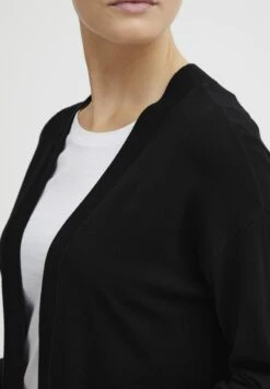 OXMO Oxkat - Cardigan - Black -Zalando outlet ba6ac3479404482bb77161dc3e91e43a