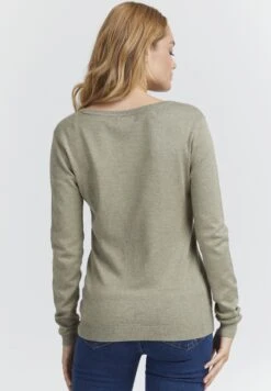 OXMO OxeddaMaglioneSeagrass Melange Donna Maglieria 1OX21I019-C15 -Zalando outlet bd1b29c2aeb24f5eb74742f1fdd46940