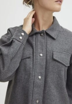 OXMO ValenCardiganMedium Grey Melange Donna Maglieria 1OX21I02B-C11 -Zalando outlet bed7392cfb6d4683812f3cab695e71c4