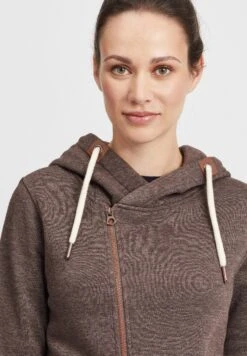 OXMO Oxvicky - Felpa Con Zip - Coffe B Me -Zalando outlet bf7d2c77d619479fb091a6df68b342bc