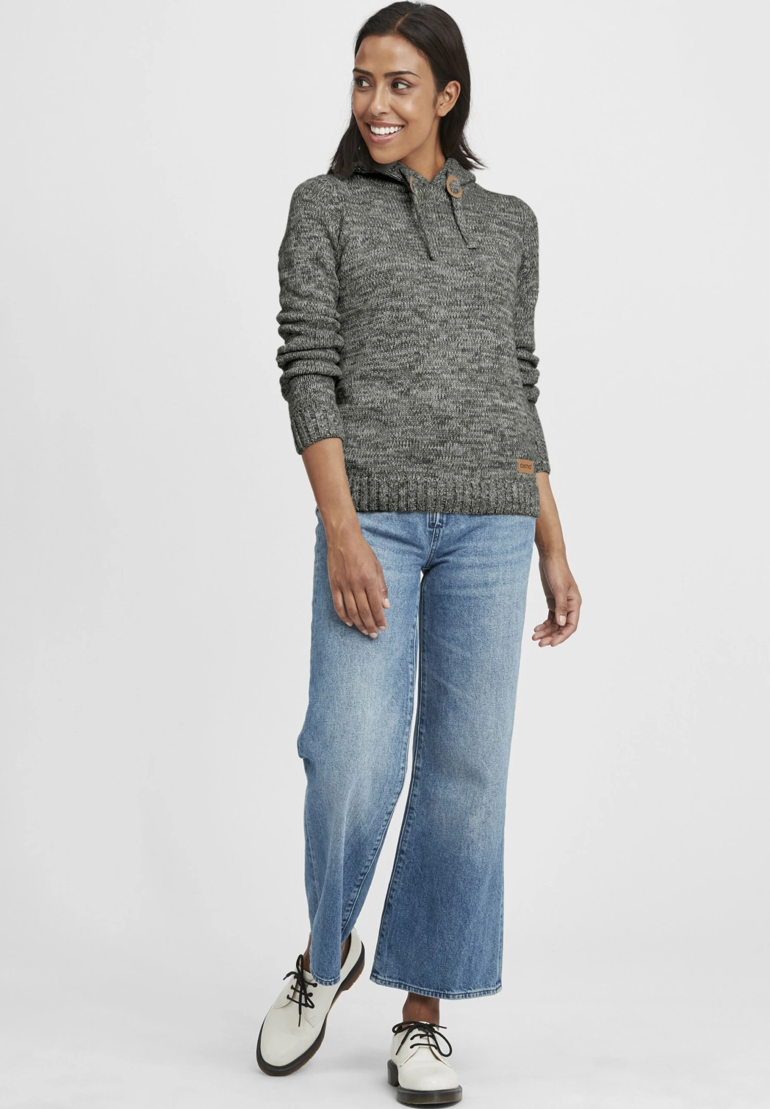 OXMO Oxphilla - Maglione - Dark Grey 2 OXMO Oxphilla - Maglione - Dark Grey - immagine 2