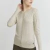 OXMO CardiganOyster Grey Melange Donna Maglieria 1OX21I029-B11