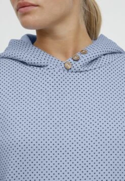 OXMO Oxvera - Felpa Con Cappuccio - Brunnera Blue -Zalando outlet c337afa21c5949a4af2d2506fd5b0ed3