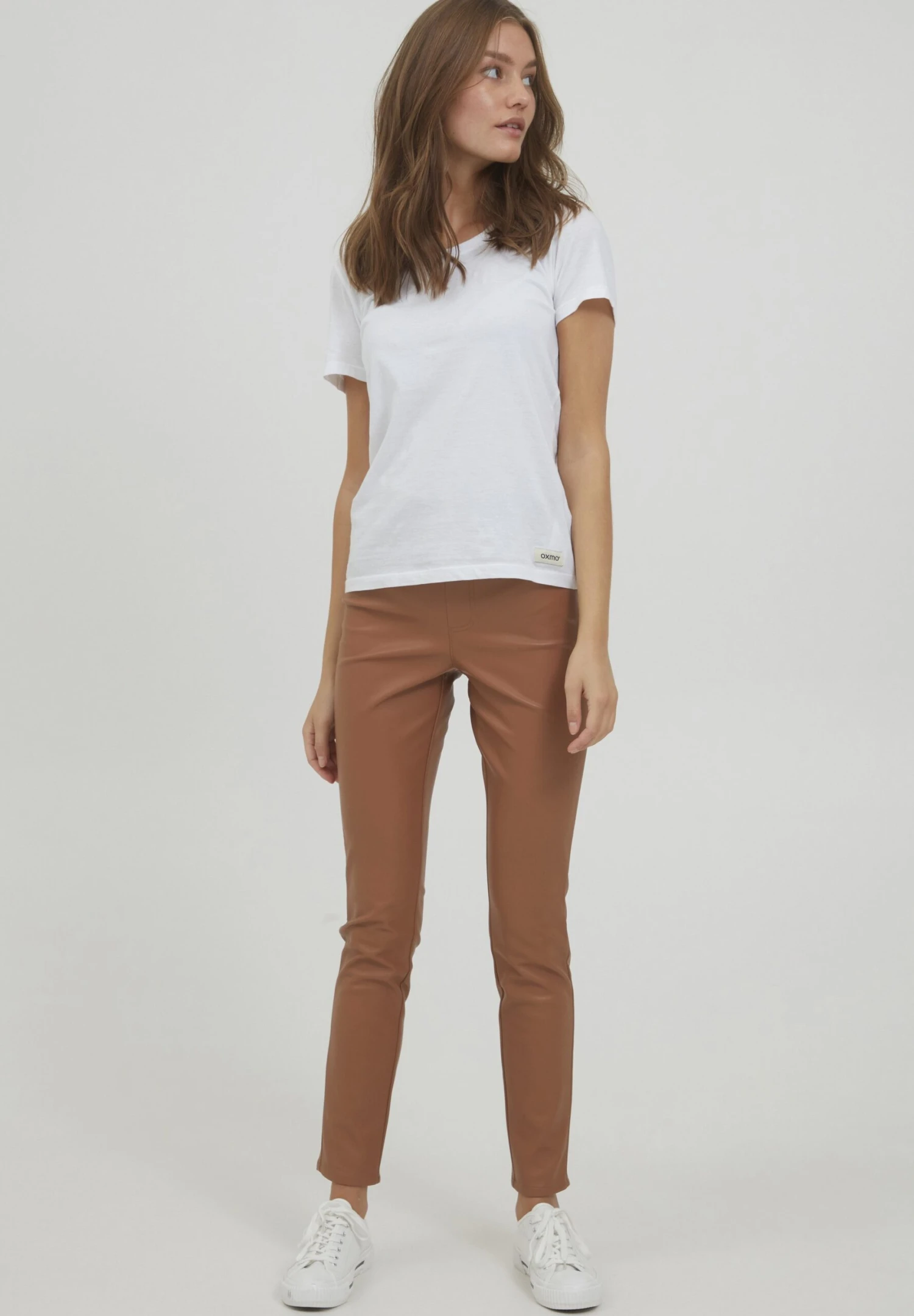OXMO Pauline - Pantaloni - Toffee 2 OXMO Pauline - Pantaloni - Toffee - immagine 2