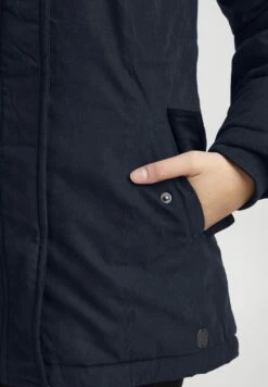 OXMO Oxloka - Cappotto Invernale - Total Eclipse -Zalando outlet c4d3aff92890430da325f8af7b5bb29c