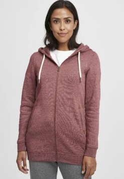 OXMO Oxvicky - Felpa Con Zip - Wine R Mel