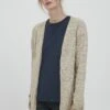 OXMO Oxdanila - Cardigan - Bone White