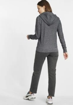 OXMO CeliaFelpa Con ZipInsignia Blue Donna Felpe 1OX21I01H-K11 -Zalando outlet c7dcd0abd4ff406381097aa082a5a599